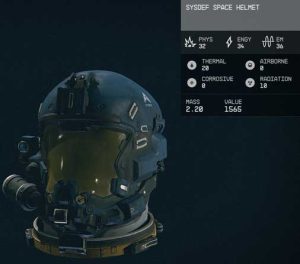 sysdef space helmet