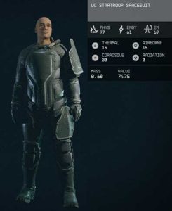 uc startroop spacesuit