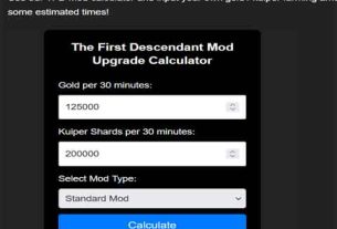 tfd mod upgrade calculator