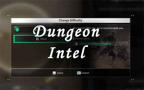 dungeon intel