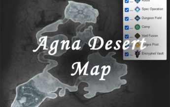 the first descendant agna desert map