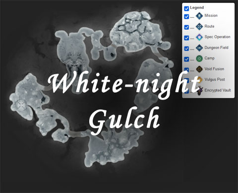 the first descendant white-night gulch map