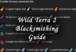 wild terra 2 blacksmithing guide