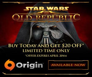 $20 off swtor limited time offer
