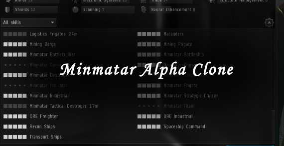 Minmatar Alpha Clone