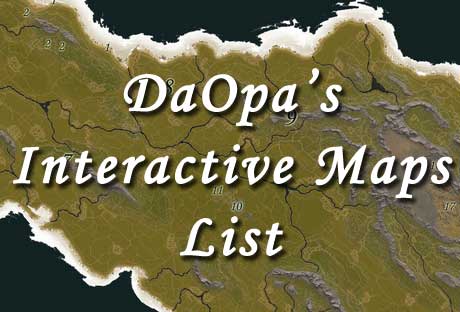 DaOpa's Interactive Maps List
