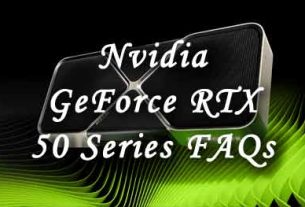 nvidia geforce rtx 50 series faqs