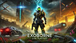 Exoborne Twitch Drops for playtest