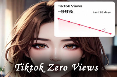 tiktok zero views