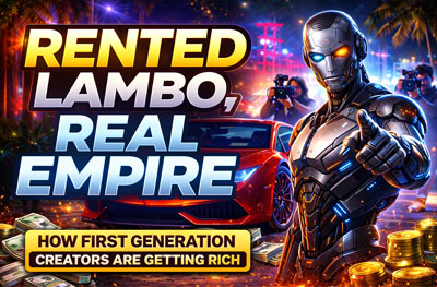 rented lambo real empire