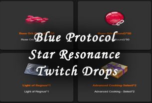 Blue Protocol Star Resonance twitch drops