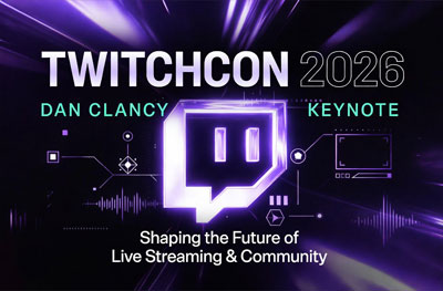 dan clancy twitchcon 2026 keynote