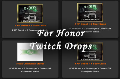 for honor twitch drop