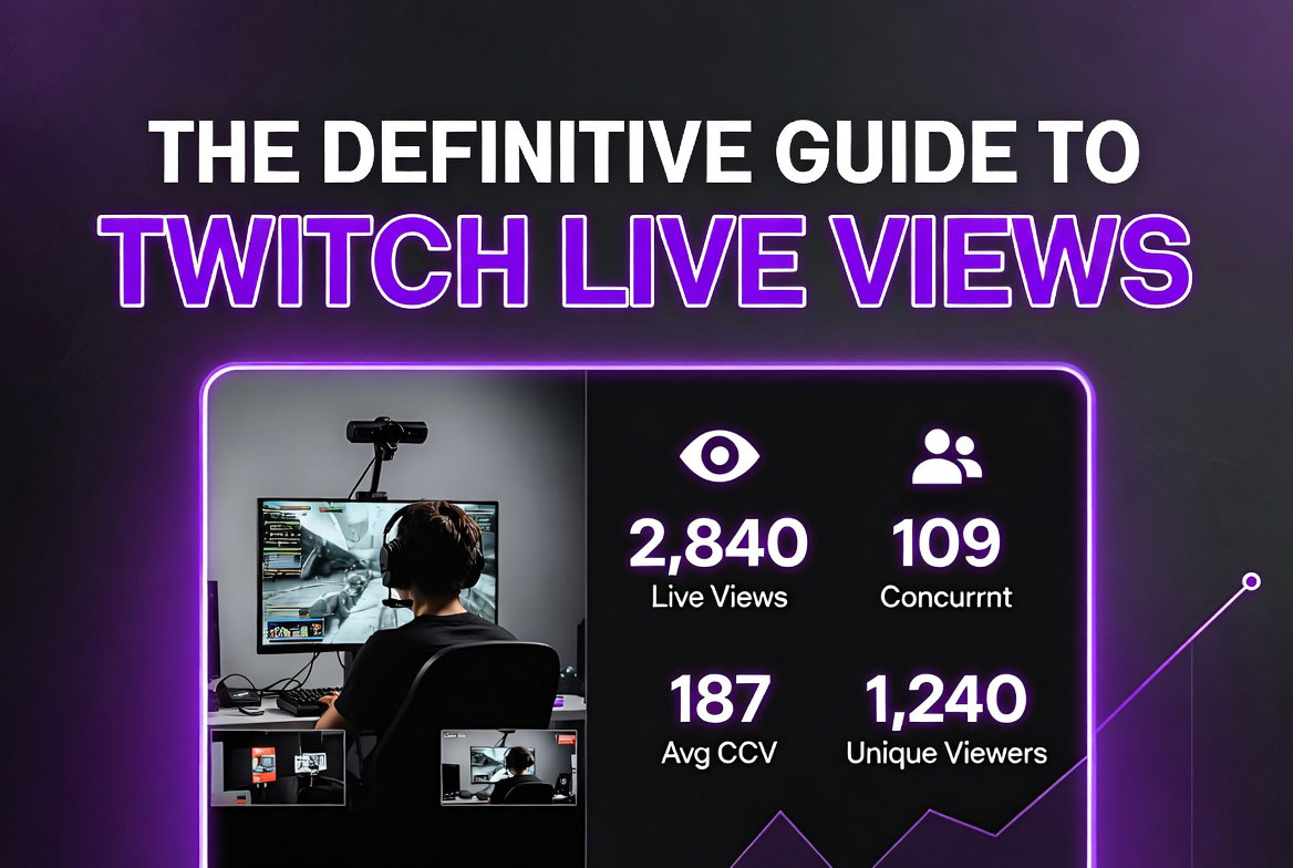 Twitch Live Views Analytics Dashboard Guide