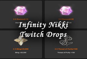 infinity nikki twitch drops