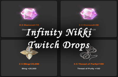 infinity nikki twitch drops