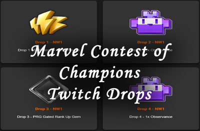marvel contest of champions twitch drops