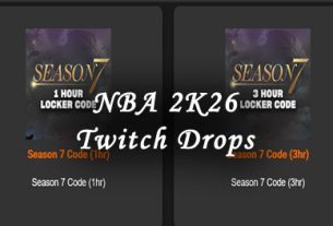 nba 2k26 twitch drops