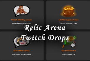 relic arena twitch drops