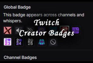 twitch creator badges