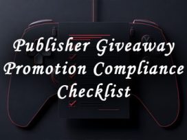 publisher giveaway compliance checklist