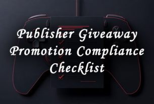 publisher giveaway compliance checklist