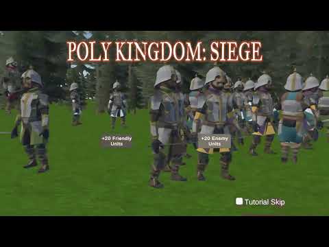 Poly Kingdom Siege Gameplay Demo Exploration video