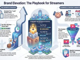 playbook for streamers infograph
