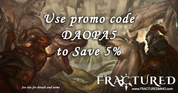 Fractured Online Promo Code DAOPA5 – Exclusive 5% Discount on Game Packages!