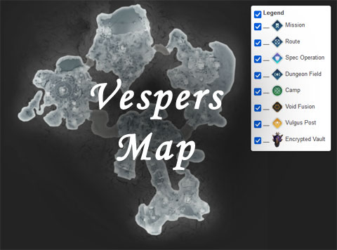 Vespers Interactive Map