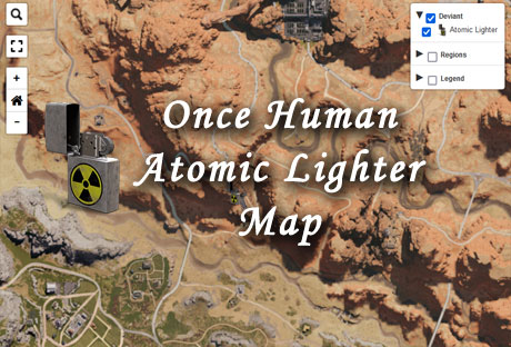 Atomic Lighter Location Map