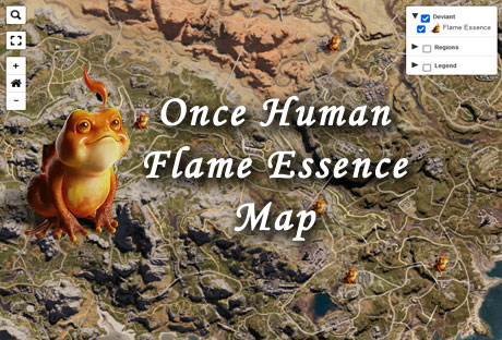 Flame Essence Locations Map