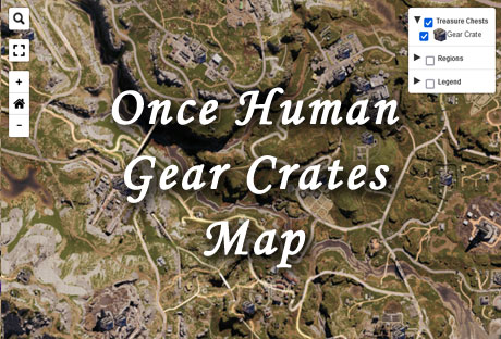 Gear Crates Locations Map