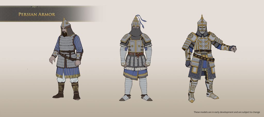 Exclusive Sneak Peek at Myth of Empires’ Persian DLC: Unveiling Armor Sets
