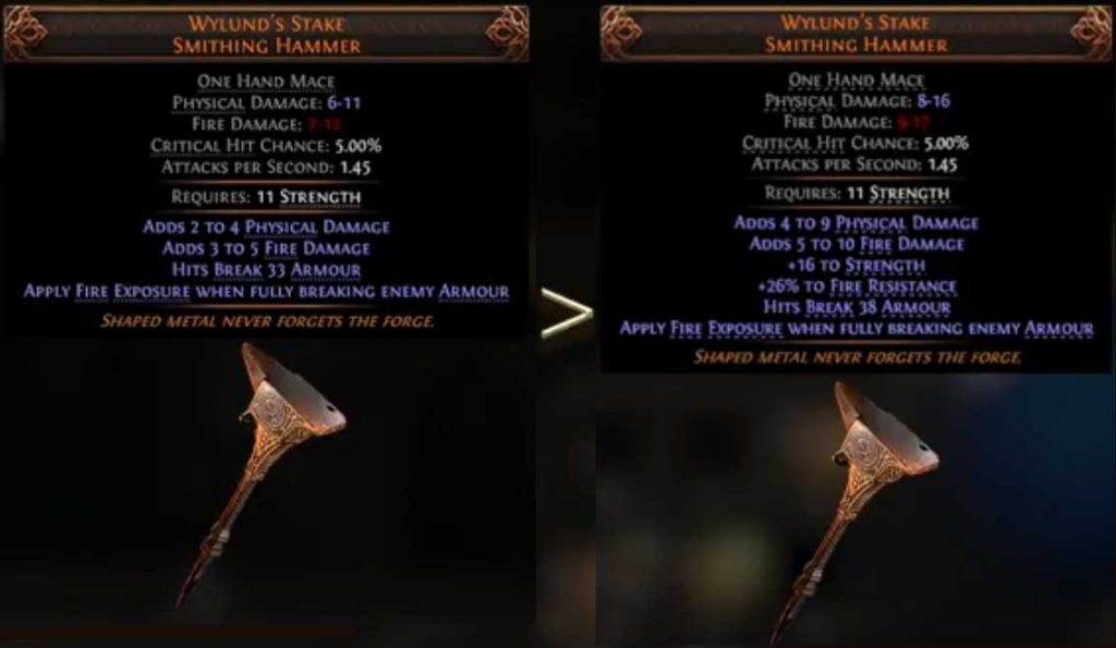 Wylund’s Stake Smithing Hammer Reworked