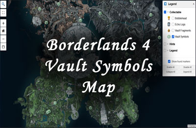 Borderlands 4 Vault Symbols Locations Map